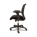 HON Gateway Mid-Back Task Chair, Supports Up to 250 lb, 17" to 22" Seat Height, Black