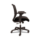 HON Gateway Mid-Back Task Chair, Supports Up to 250 lb, 17" to 22" Seat Height, Black