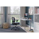 HON Gateway Mid-Back Task Chair, Supports Up to 250 lb, 17" to 22" Seat Height, Black