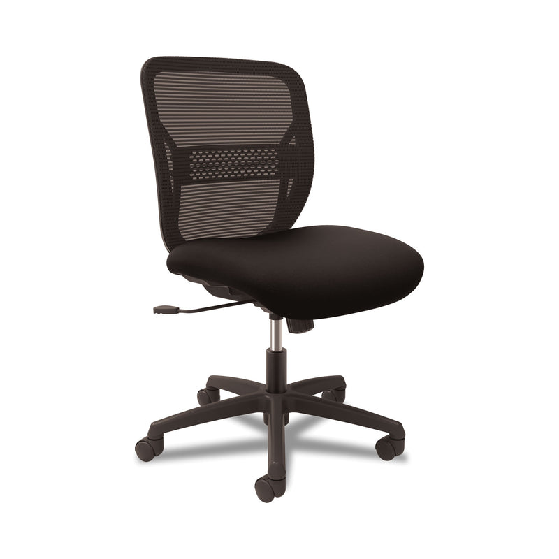 HON Gateway Mid-Back Task Chair, Supports Up to 250 lb, 17" to 22" Seat Height, Black