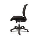 HON Gateway Mid-Back Task Chair, Supports Up to 250 lb, 17" to 22" Seat Height, Black