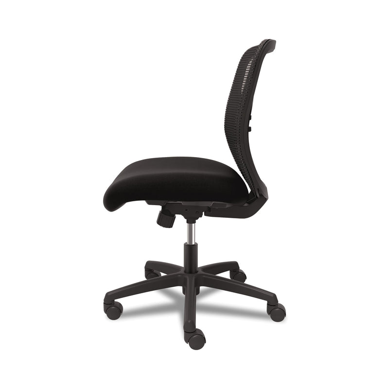 HON Gateway Mid-Back Task Chair, Supports Up to 250 lb, 17" to 22" Seat Height, Black