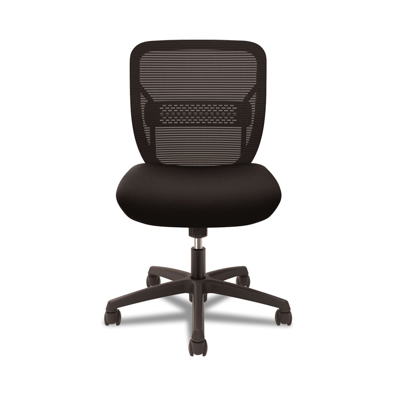 HON Gateway Mid-Back Task Chair, Supports Up to 250 lb, 17" to 22" Seat Height, Black
