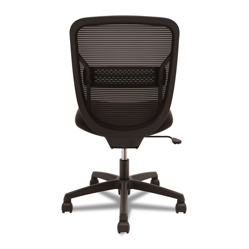 HON Gateway Mid-Back Task Chair, Supports Up to 250 lb, 17" to 22" Seat Height, Black