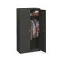 HON Assembled Storage Cabinet, 36w x 18 1/8d x 71 3/4h, Charcoal