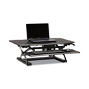 HON Coordinate Portable Desktop Riser, 35.04" x 31.1" x 5" to 16.54", Black