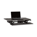 HON Coordinate Portable Desktop Riser, 35.04" x 31.1" x 5" to 16.54", Black