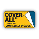 MACO Cover-All Opaque Laser/Inkjet Shipping Labels, Internet Format, 5.5 x 8.5, White, 2 Labels/Sheet, 100 Sheets/Box