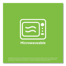 Dixie PerfecTouch Paper Hot Cups, 8 oz, Coffee Haze Design, 50/Sleeve, 20 Sleeves/Carton