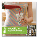 Dixie PerfecTouch Paper Hot Cups, 12 oz, Coffee Haze Design, 50/Pack