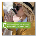 Dixie PerfecTouch Paper Hot Cups, 12 oz, Coffee Haze Design, Individually Wrapped, 1,000/Carton