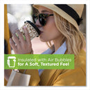 Dixie PerfecTouch Hot Cups, 8 oz, Coffee Haze Design, Individually Wrapped, 50/Sleeve, 20 Sleeves/Carton