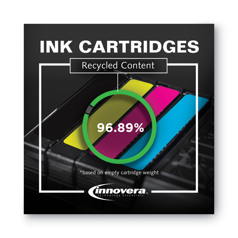 Innovera Remanufactured Cyan Ink, Replacement for 972 (L0R86AN), 3,000 Page-Yield