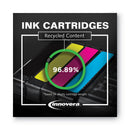 Innovera Remanufactured Black Ink, Replacement for 972 (F6T80AN), 3,500 Page-Yield