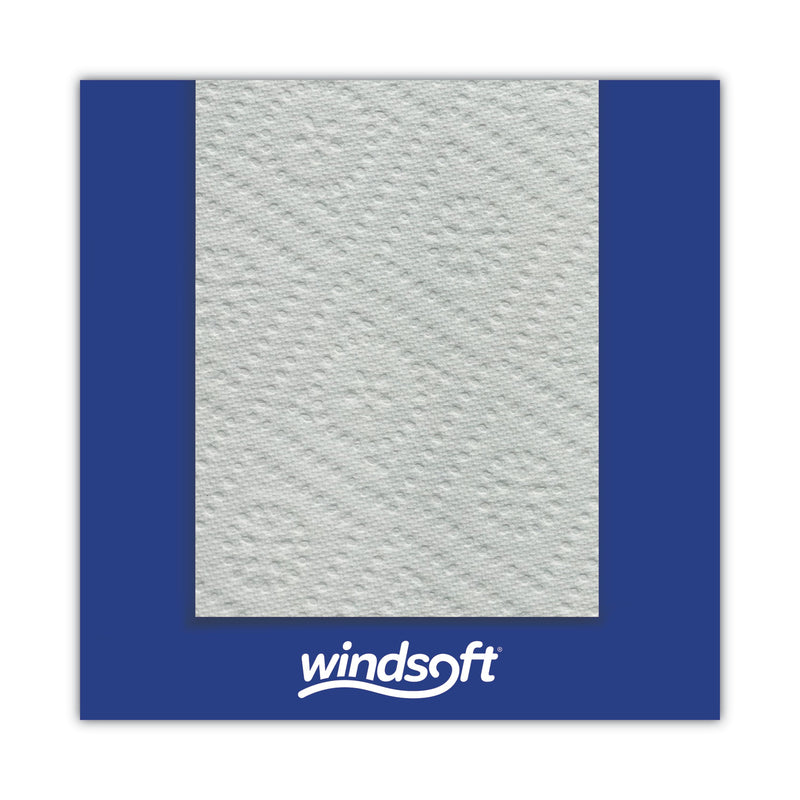 Windsoft Premium Kitchen Roll Towels, 2-Ply, 11 x 6, White, 110/Roll, 12 Rolls/Carton