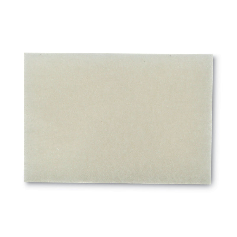 Scotch-Brite Light Duty Scrubbing Pad 9030, 3.5 x 5, White, 40/Carton