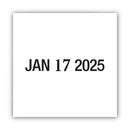 COSCO 2000PLUS Economy Dater, Self-Inking, Black