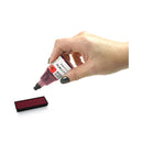 COSCO 2000PLUS Pre-Ink High Definition Refill Ink, Red, 0.9 oz Bottle, Red