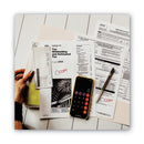 ACCUSTAMP2 Pre-Inked Shutter Stamp, Red/Blue, COPY, 1.63 x 0.5