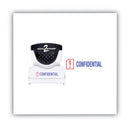 ACCUSTAMP2 Pre-Inked Shutter Stamp, Red/Blue, CONFIDENTIAL, 1.63 x 0.5