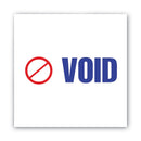 ACCUSTAMP2 Pre-Inked Shutter Stamp, Red/Blue, VOID, 1.63 x 0.5