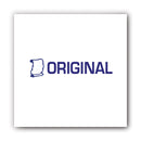 ACCUSTAMP2 Pre-Inked Shutter Stamp, Blue, ORIGINAL, 1.63 x 0.5