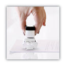 ACCUSTAMP2 Pre-Inked Shutter Stamp, Blue, ENTERED, 1.63 x 0.5