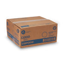 Dixie Clay Coated Paper Plates, 6" dia, White, 100/Pack, 12 Packs/Carton