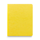 Smead Prong Fastener Premium Pressboard Report Cover, Two-Piece Prong Fastener, 3" Capacity, 8.5 x 11, Yellow/Yellow