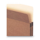 Smead Redrope Drop Front File Pockets, 1.75" Expansion, Letter Size, Redrope, 50/Box