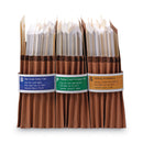 Smead Viewables Pocket Label Pulls, 1.63 x 10.13, White, 5/Sheet, 9 Sheets/Pack