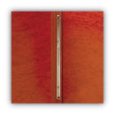 Smead Prong Fastener Premium Pressboard Report Cover, Two-Piece Prong Fastener, 3" Capacity, 8.5 x 11, Red/Red