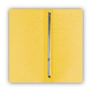 Smead Prong Fastener Premium Pressboard Report Cover, Two-Piece Prong Fastener, 3" Capacity, 8.5 x 11, Yellow/Yellow