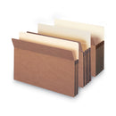 Smead Redrope Drop Front File Pockets, 1.75" Expansion, Legal Size, Redrope, 25/Box