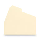 Smead Stackable Folder Dividers with Fasteners, 1/5-Cut End Tab, Legal Size, Manila, 50/Pack