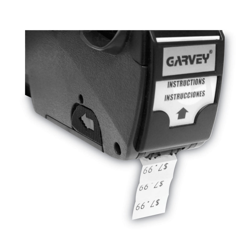 Garvey Pricemarker Kit, Model 22-6, 1-Line, 6 Characters/Line, 0.81 x 0.44 Label Size