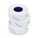 Garvey One-Line Pricemarker Labels Bulk Pack, 0.44 x 0.81, White, 1,200/Roll, 16 Rolls/Box