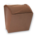 Smead TUFF Expanding Open-Top Stadium File, 31 Sections, 1/31-Cut Tabs, Letter Size, Redrope