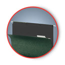 Smead Interior File Folders, 1/3-Cut Tabs: Assorted, Letter Size, 0.75" Expansion, Black/Gray, 100/Box