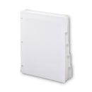 Smead Three-Ring Binder Index Divider, 5-Tab, 11 x 8.5, White, 20 Sets