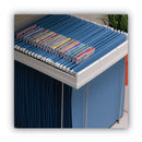 Smead Viewables Hanging Folder Tabs and Labels, Quick-Fold Tabs with Labels, 1/3-Cut, White, 3.5" Wide, 45/Pack