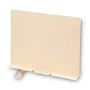 Smead Self-Adhesive Folder Dividers for Top/End Tab Folders, Prepunched for Fasteners, Letter Size, Manila, 100/Box