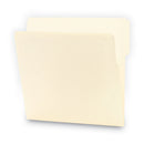 Smead Heavyweight Manila End Tab Folders, 9" High Front, 1/3-Cut Tabs: Top, Letter Size, 0.75" Expansion, Manila, 100/Box