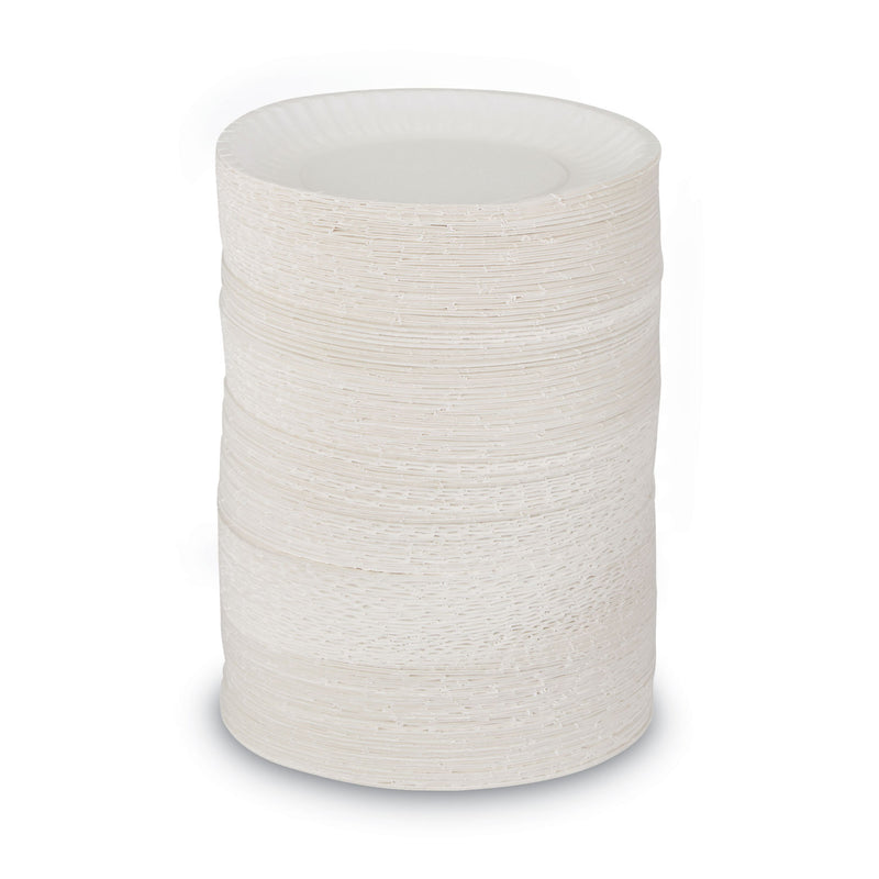 Dixie White Paper Plates, 6" dia, 500/Packs, 2 Packs/Carton