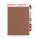 Smead Heavy-Duty Redrope End Tab TUFF Pockets, 5.25" Expansion, Letter Size, Redrope, 10/Box