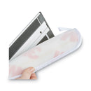 3M Easy Shine Applicator Pad, Microfiber, 18", White/Yellow, 10/Carton