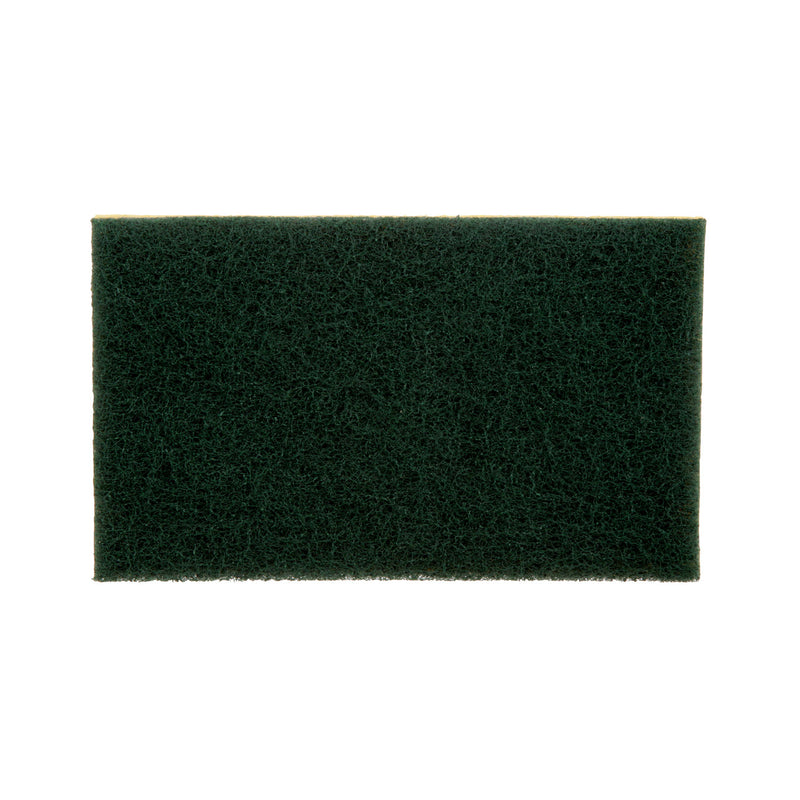 3M Niagara Medium Duty Scrubbing Sponge 74N, 3.6 x 6, 1" Thick, Yellow/Green, 20/Carton