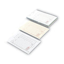 AmerCareRoyal Sales Receipt Book, Two-Part Carbonless, 3.5 x 5.63, 1/Page, 50 Forms/Book, 100 Books/Carton