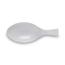 Dixie Plastic Cutlery, Heavy Mediumweight Teaspoons, White, 1,000/Carton