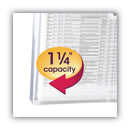 Smead Poly String and Button Interoffice Envelopes, Open-Side (Horizontal), 9.75 x 11.63, Clear, 5/Pack